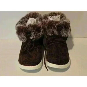 Women's Gypsy‎ Jazz Boots Brown Size 4
